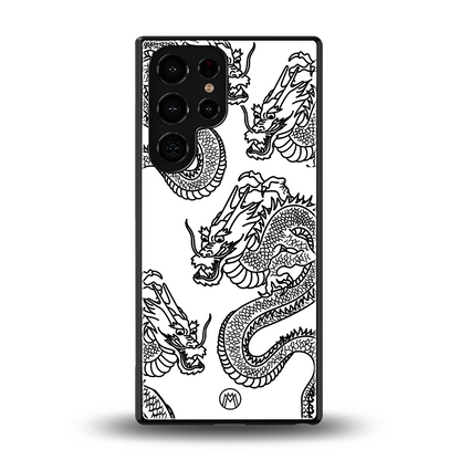dragons lite back phone cover | glass case for samsung galaxy s25 ultra