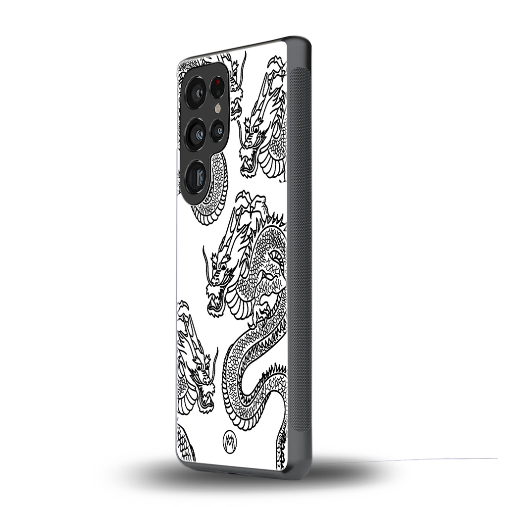 dragons lite back phone cover | glass case for samsung galaxy s25 ultra