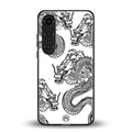 dragons lite back phone cover | glass case for samsung galaxy s23