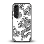 dragons lite back phone cover | glass case for samsung galaxy s23