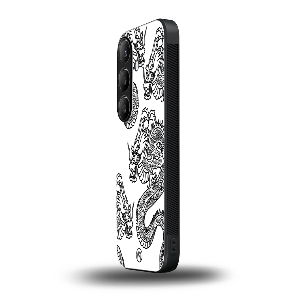 dragons lite back phone cover | glass case for samsung galaxy s23