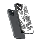 dragons lite back phone cover | glass case for iphone 15