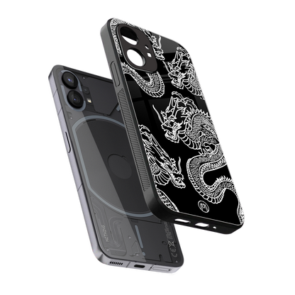 dragons back phone cover | glass case for nothing phone 1