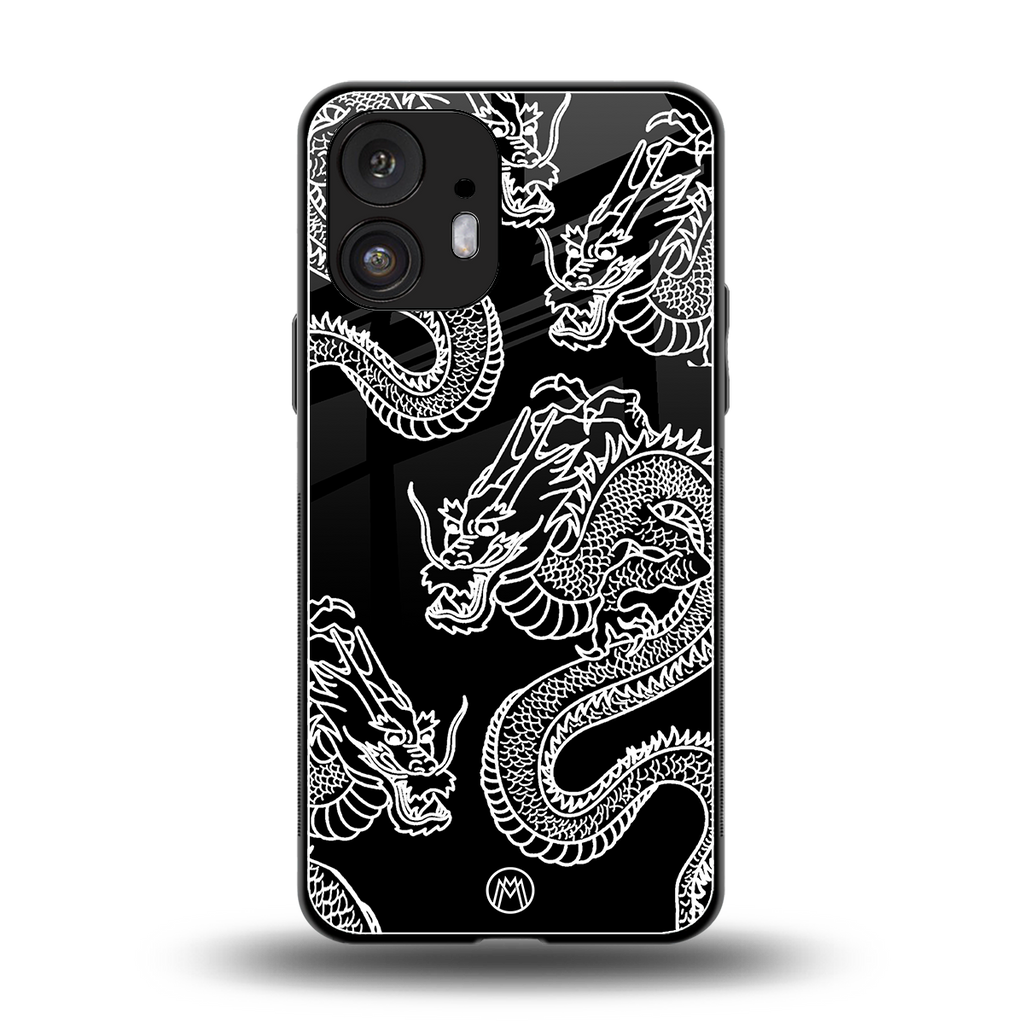 dragons back phone cover | glass case for nothing phone 2