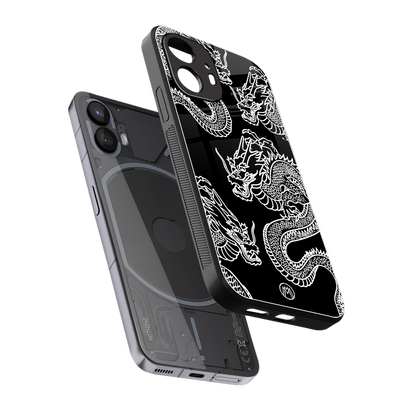 dragons back phone cover | glass case for nothing phone 2