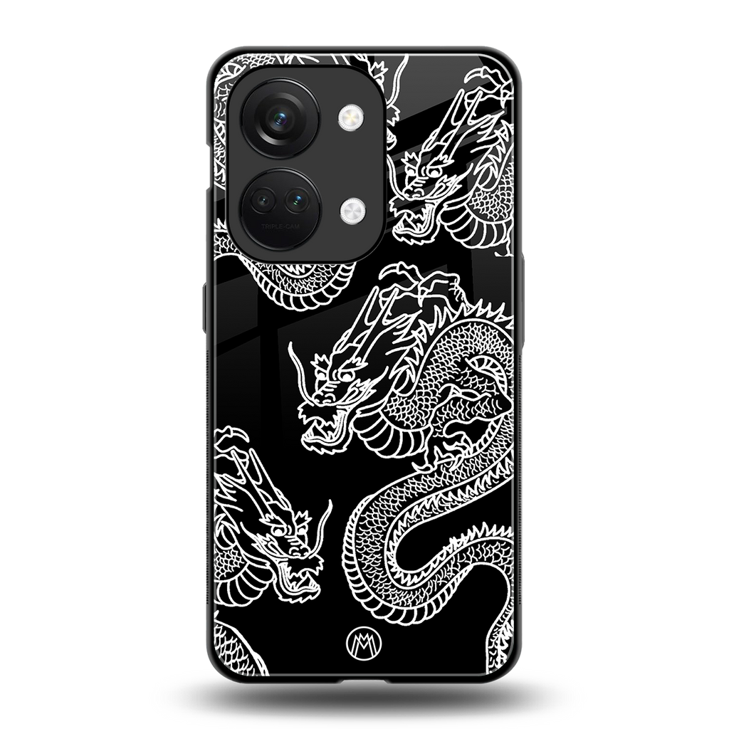 dragons back phone cover | glass case for oneplus nord 3