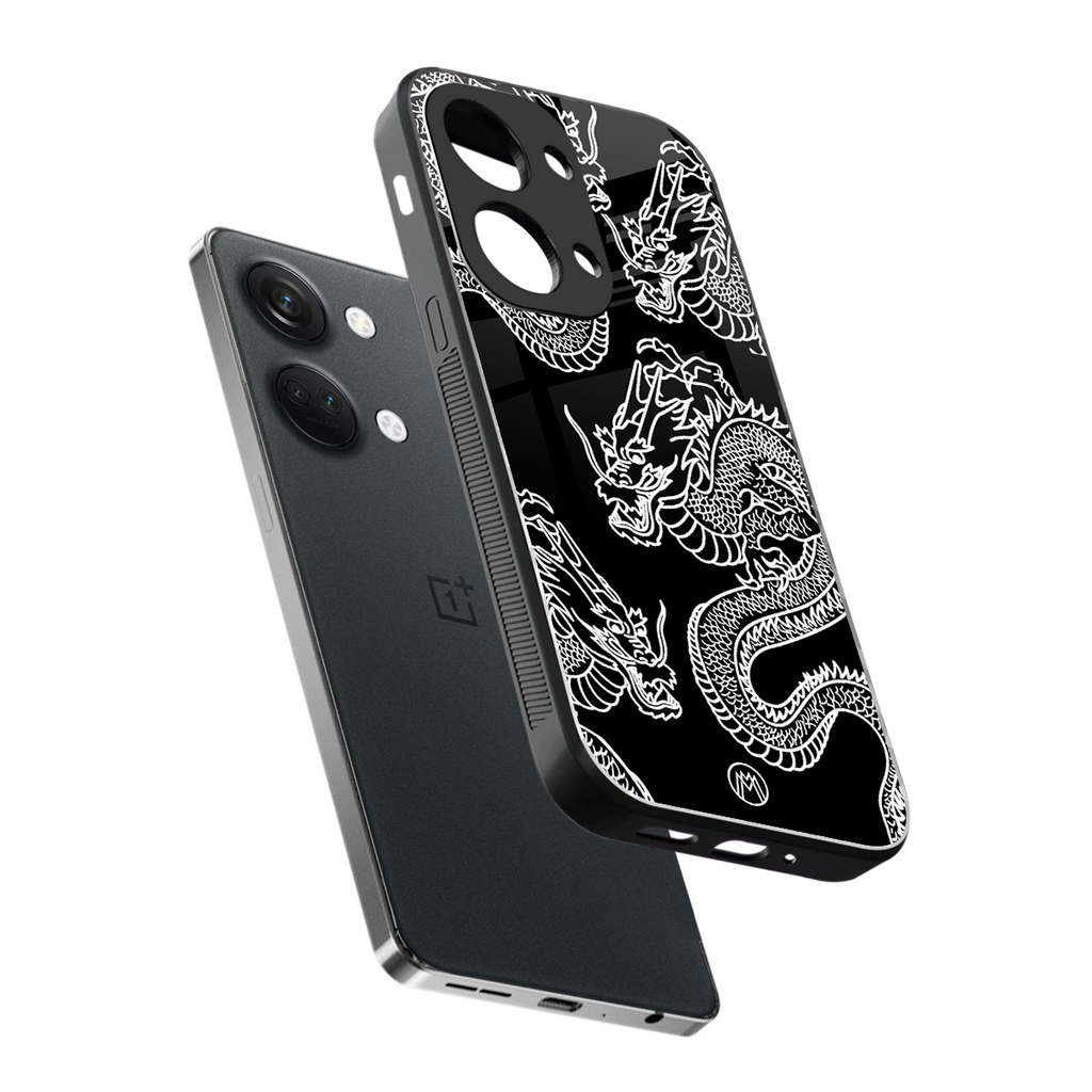 dragons back phone cover | glass case for oneplus nord 3