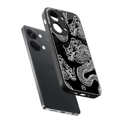 dragons back phone cover | glass case for oneplus nord 3