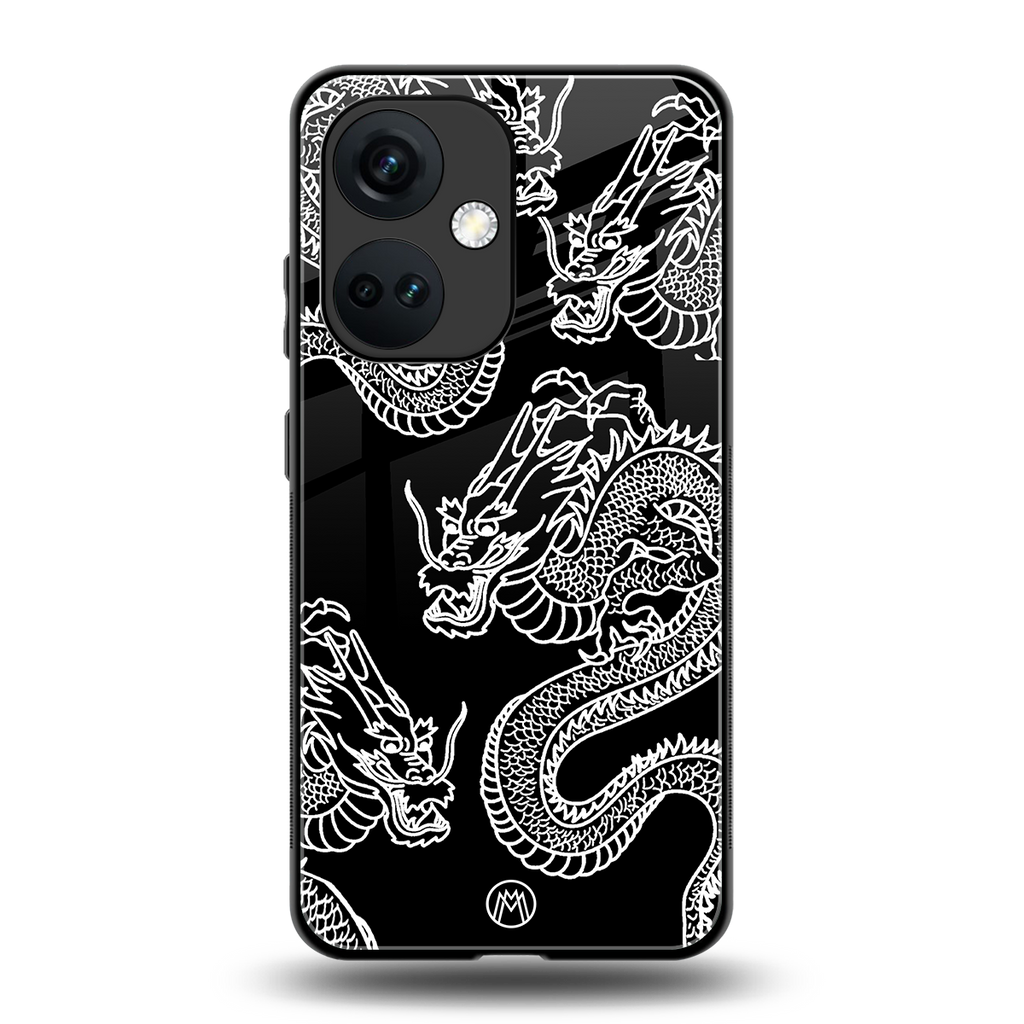 dragons back phone cover | glass case for oneplus nord ce 3