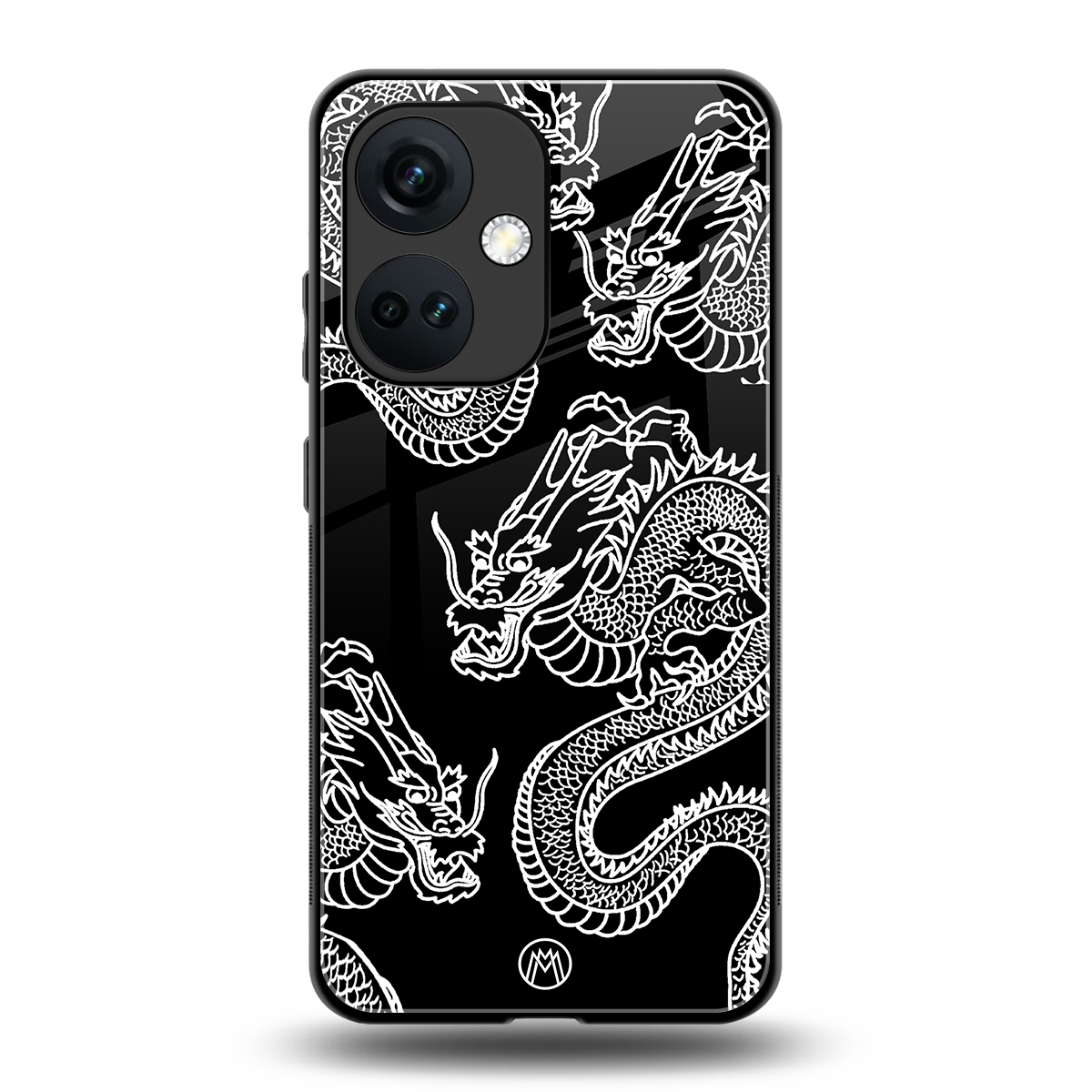 dragons back phone cover | glass case for oneplus nord ce 3