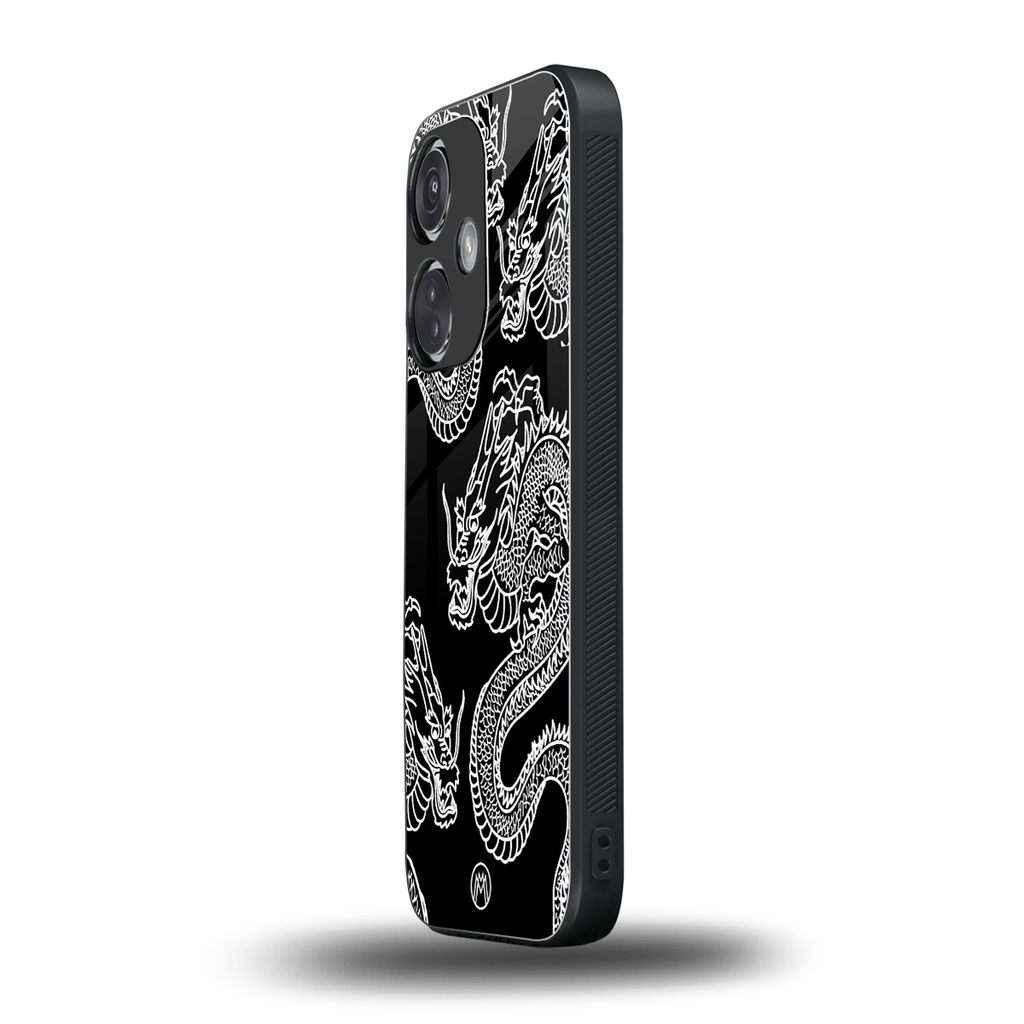 dragons back phone cover | glass case for oneplus nord ce 3