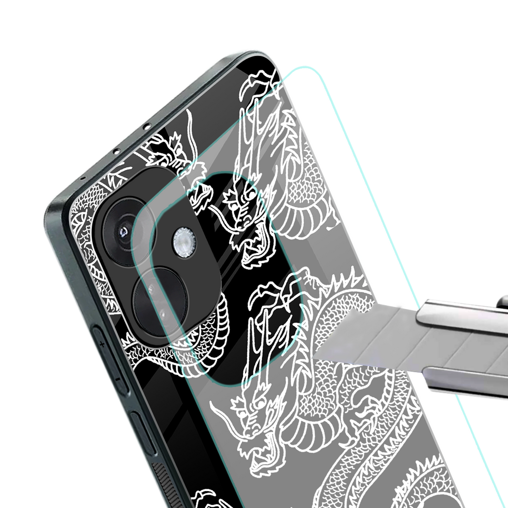 dragons back phone cover | glass case for oneplus nord ce 3