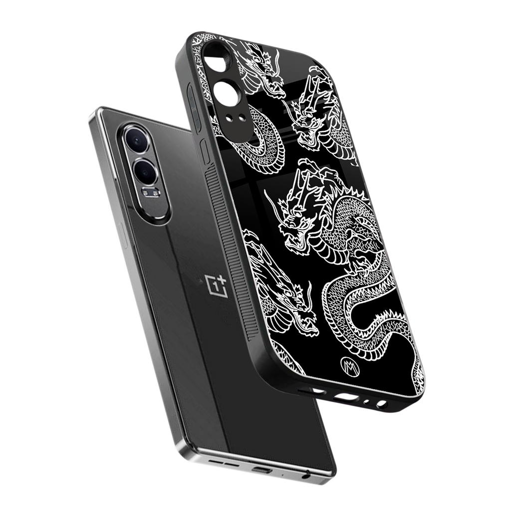 dragons back phone cover | glass case for oneplus nord ce 4 lite