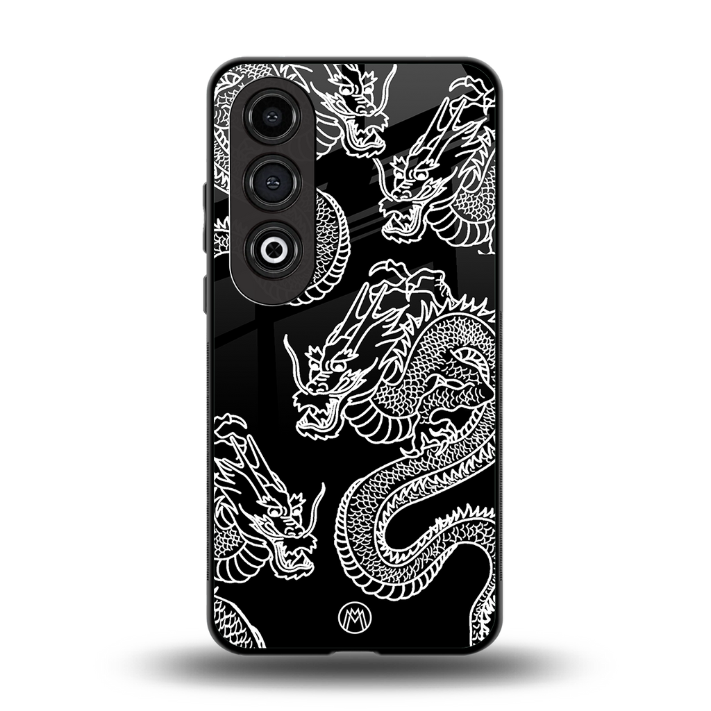 dragons back phone cover | glass case for oneplus nord ce 4