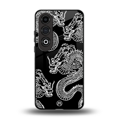 dragons back phone cover | glass case for oneplus nord ce 4