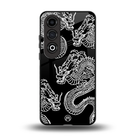 dragons back phone cover | glass case for oneplus nord ce 4