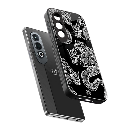 dragons back phone cover | glass case for oneplus nord ce 4