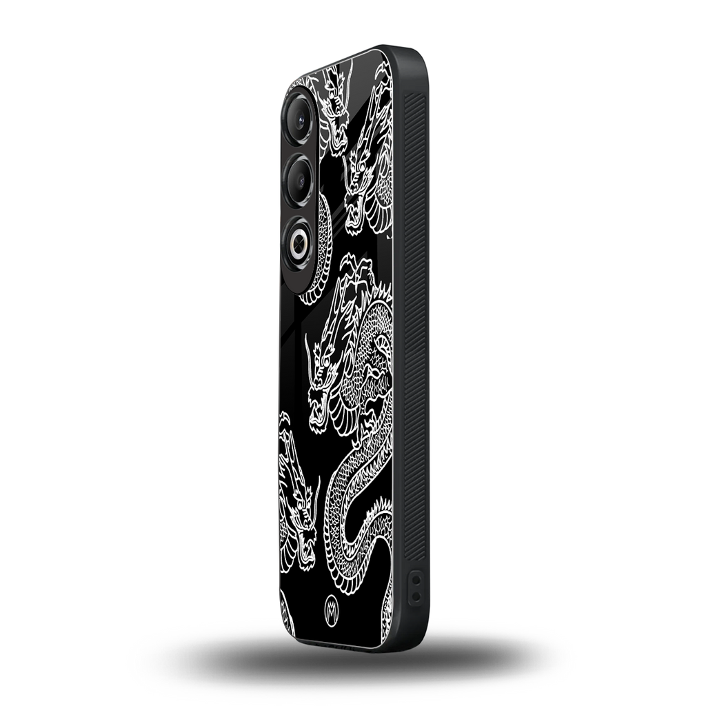 dragons back phone cover | glass case for oneplus nord ce 4