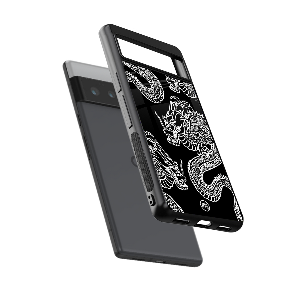 dragons back phone cover | glass case for google pixel 6 pro