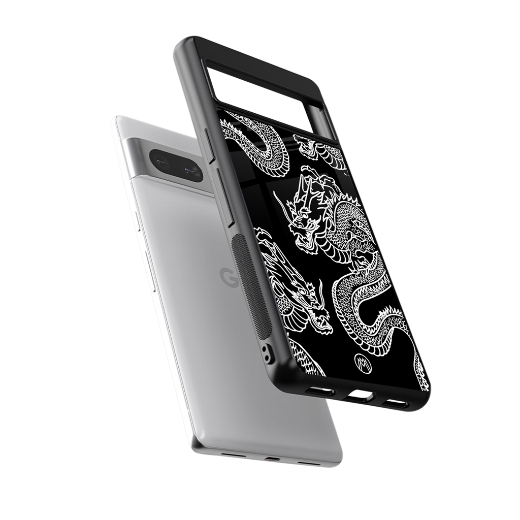 dragons back phone cover | glass case for Google Pixel 7A