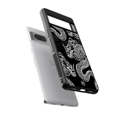dragons back phone cover | glass case for Google Pixel 7A