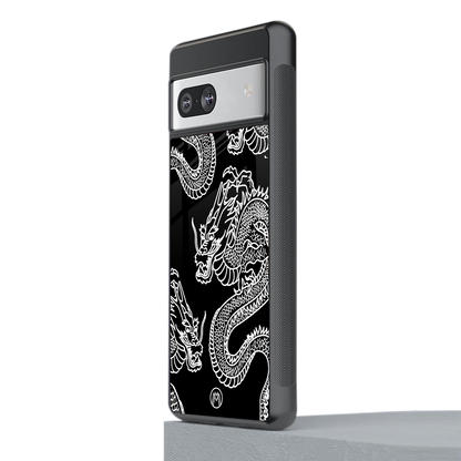 dragons back phone cover | glass case for Google Pixel 7A