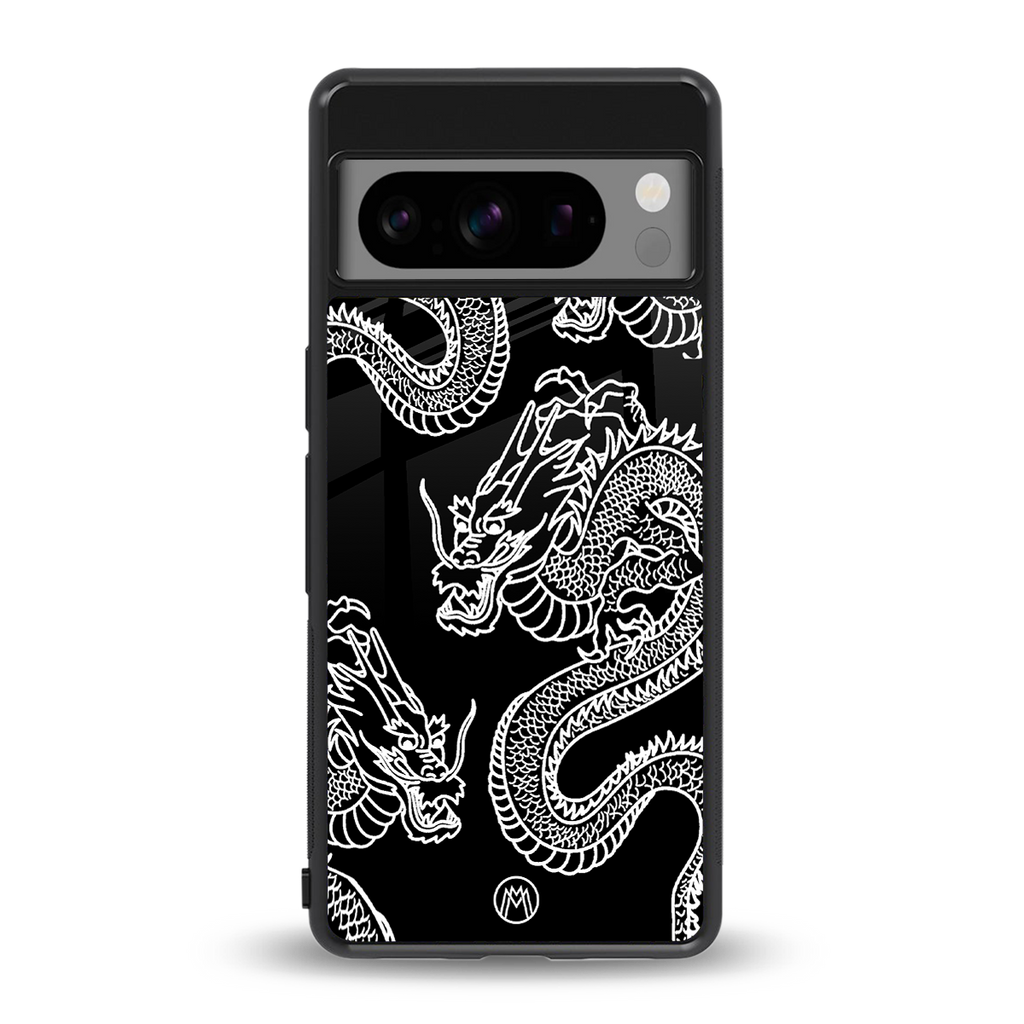 dragons back phone cover | glass case for google pixel 8 pro