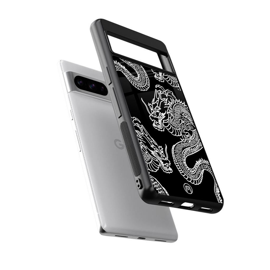 dragons back phone cover | glass case for google pixel 8 pro