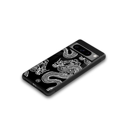 dragons back phone cover | glass case for google pixel 8 pro