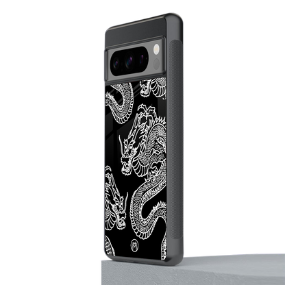 dragons back phone cover | glass case for google pixel 8 pro