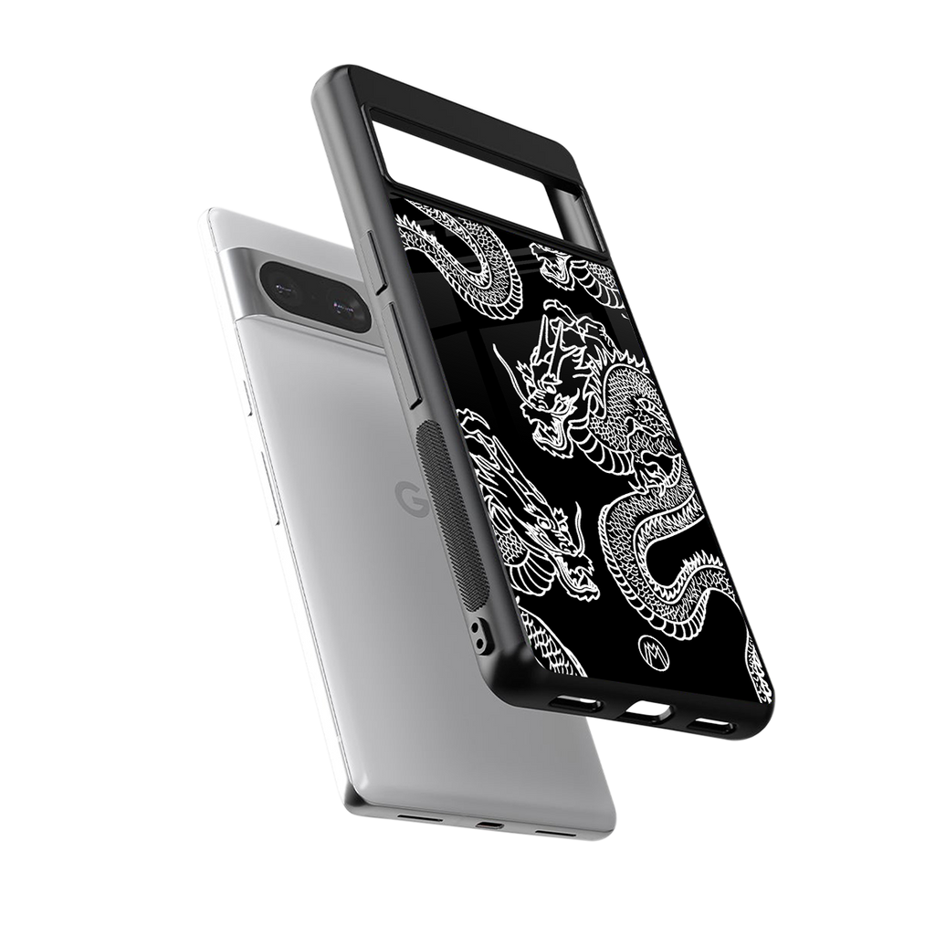 dragons back phone cover | glass case for Google Pixel 8