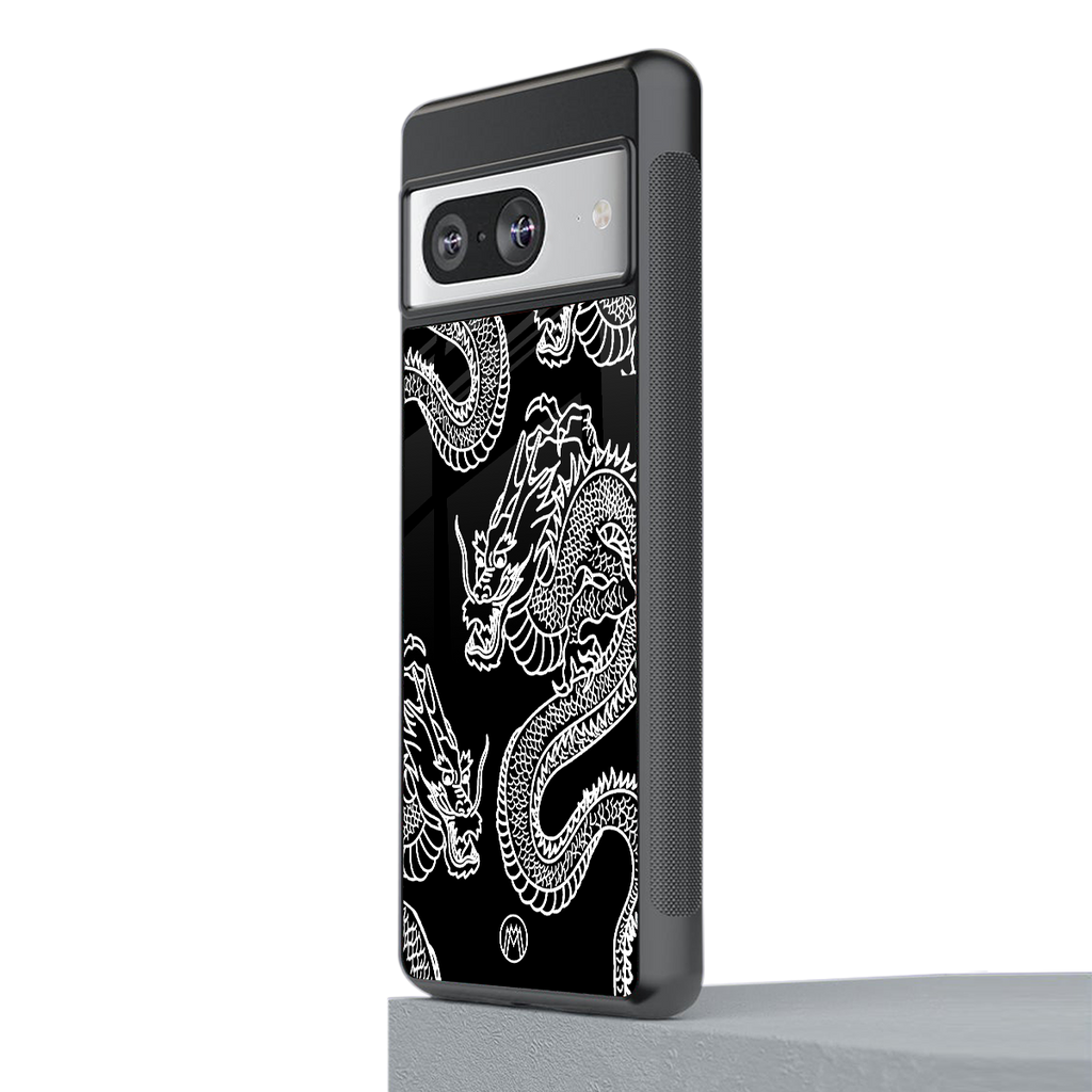 dragons back phone cover | glass case for Google Pixel 8