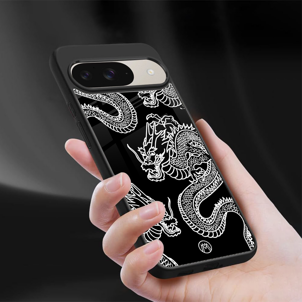 dragons back phone cover | glass case for google pixel 9