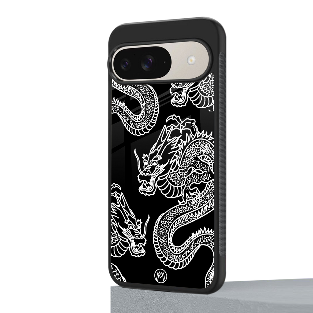 dragons back phone cover | glass case for google pixel 9
