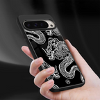 dragons back phone cover | glass case for google pixel 9 pro xl