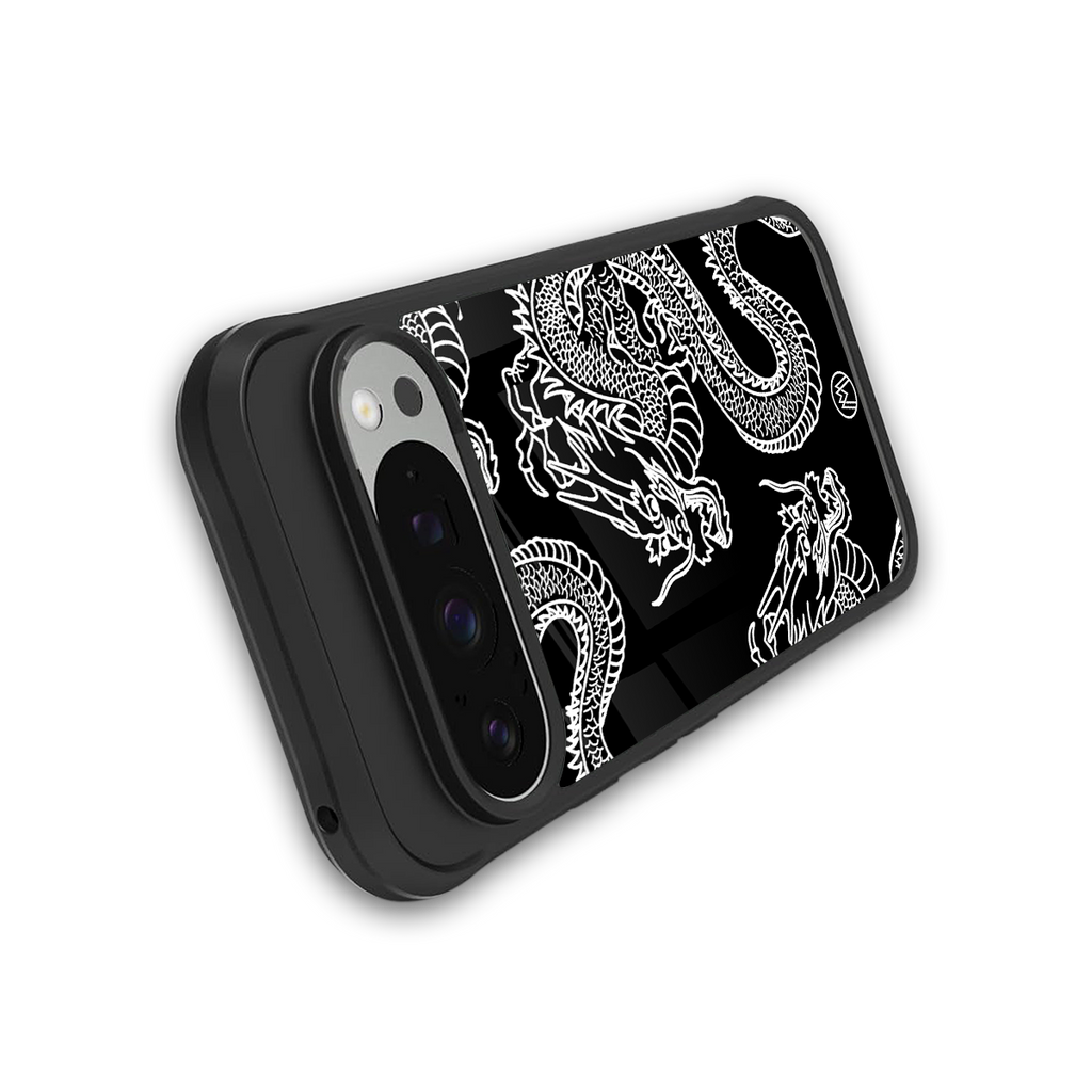 dragons back phone cover | glass case for google pixel 9 pro