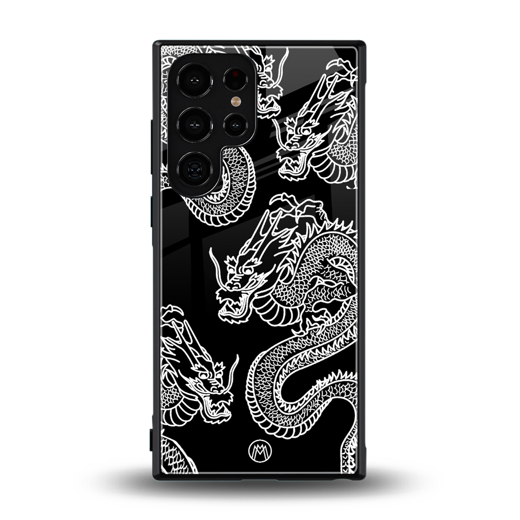 dragons back phone cover | glass case for samsung galaxy s24 ultra