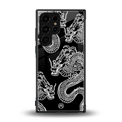 dragons back phone cover | glass case for samsung galaxy s24 ultra