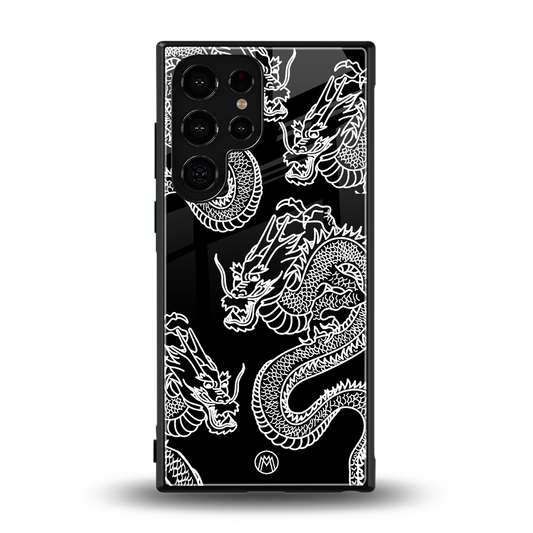 dragons back phone cover | glass case for samsung galaxy s24 ultra