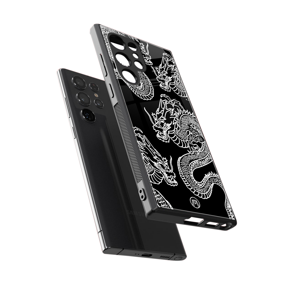dragons back phone cover | glass case for samsung galaxy s24 ultra