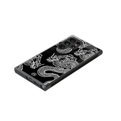 dragons back phone cover | glass case for samsung galaxy s24 ultra