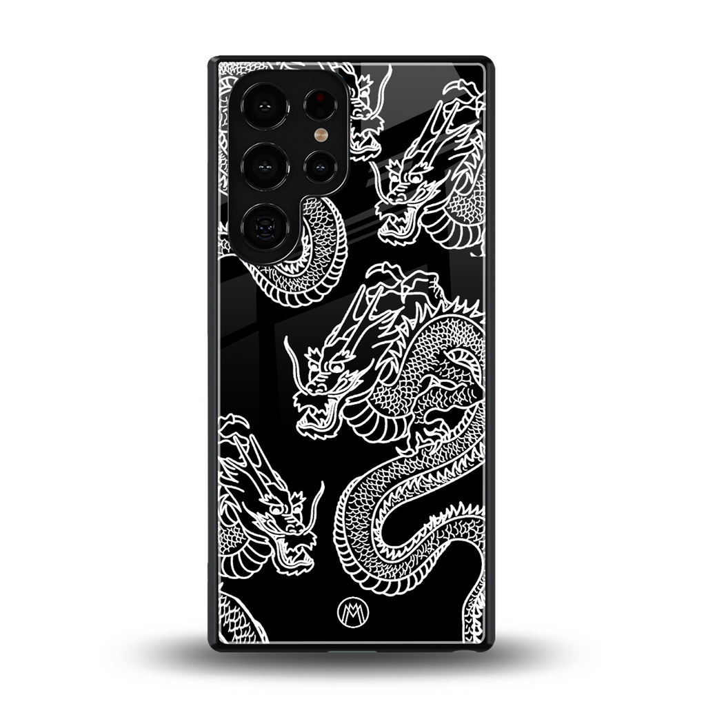 dragons back phone cover | glass case for samsung galaxy s25 ultra