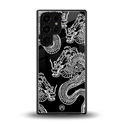 dragons back phone cover | glass case for samsung galaxy s25 ultra