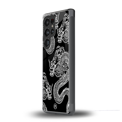 dragons back phone cover | glass case for samsung galaxy s25 ultra