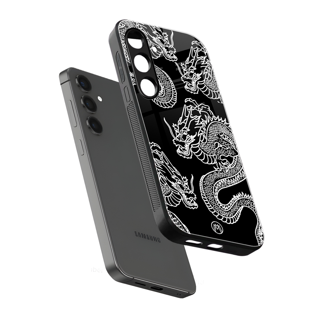 dragons back phone cover | glass case for samsung galaxy s23 plus