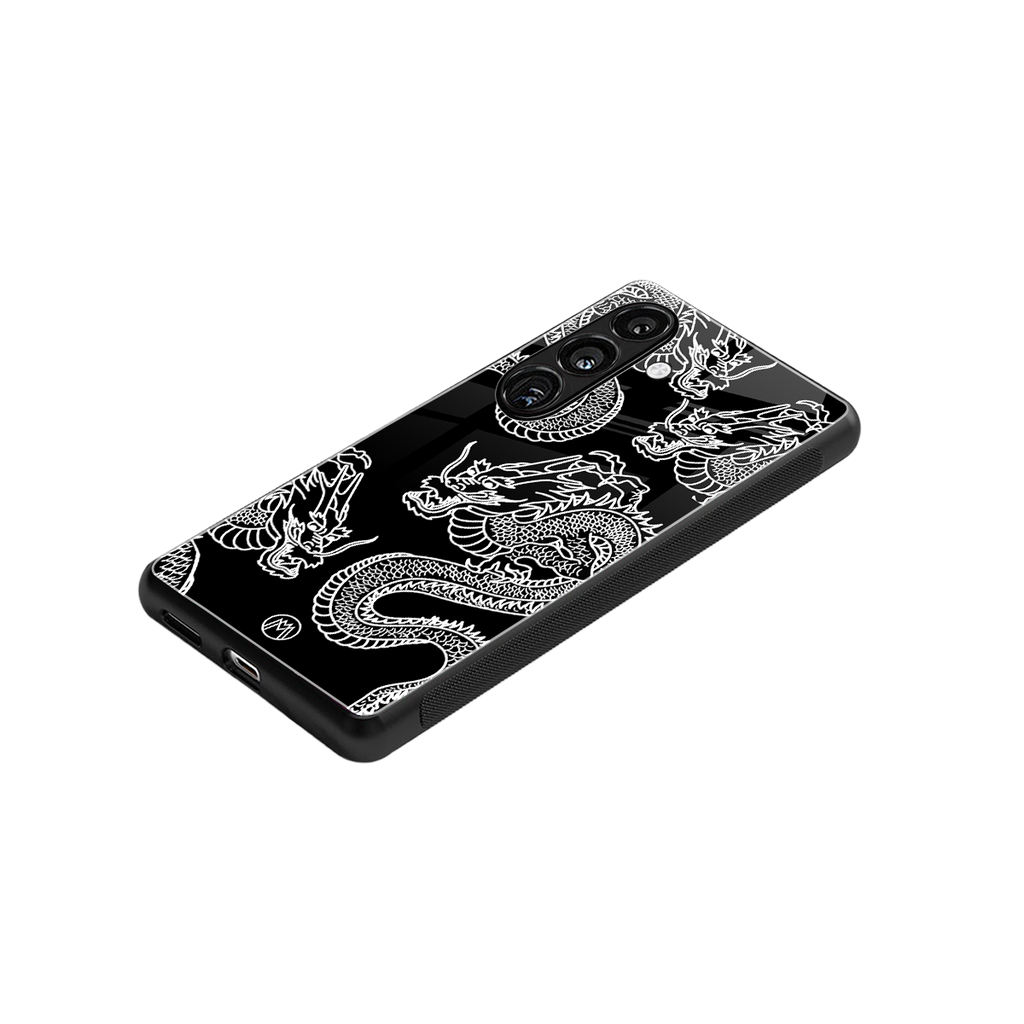 dragons back phone cover | glass case for samsung galaxy s24 plus