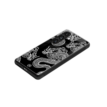 dragons back phone cover | glass case for samsung galaxy s23 plus