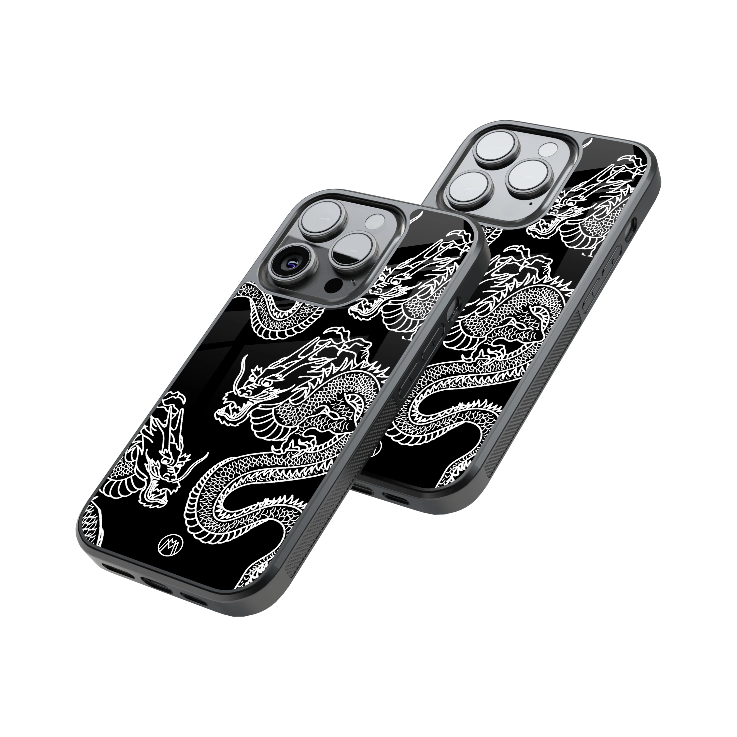 Protective Glass Back Phone Case Compatible with iPhone, Samsung, OnePlus, Pixel & More