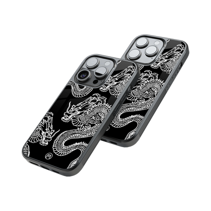 Protective Glass Back Phone Case Compatible with iPhone, Samsung, OnePlus, Pixel & More