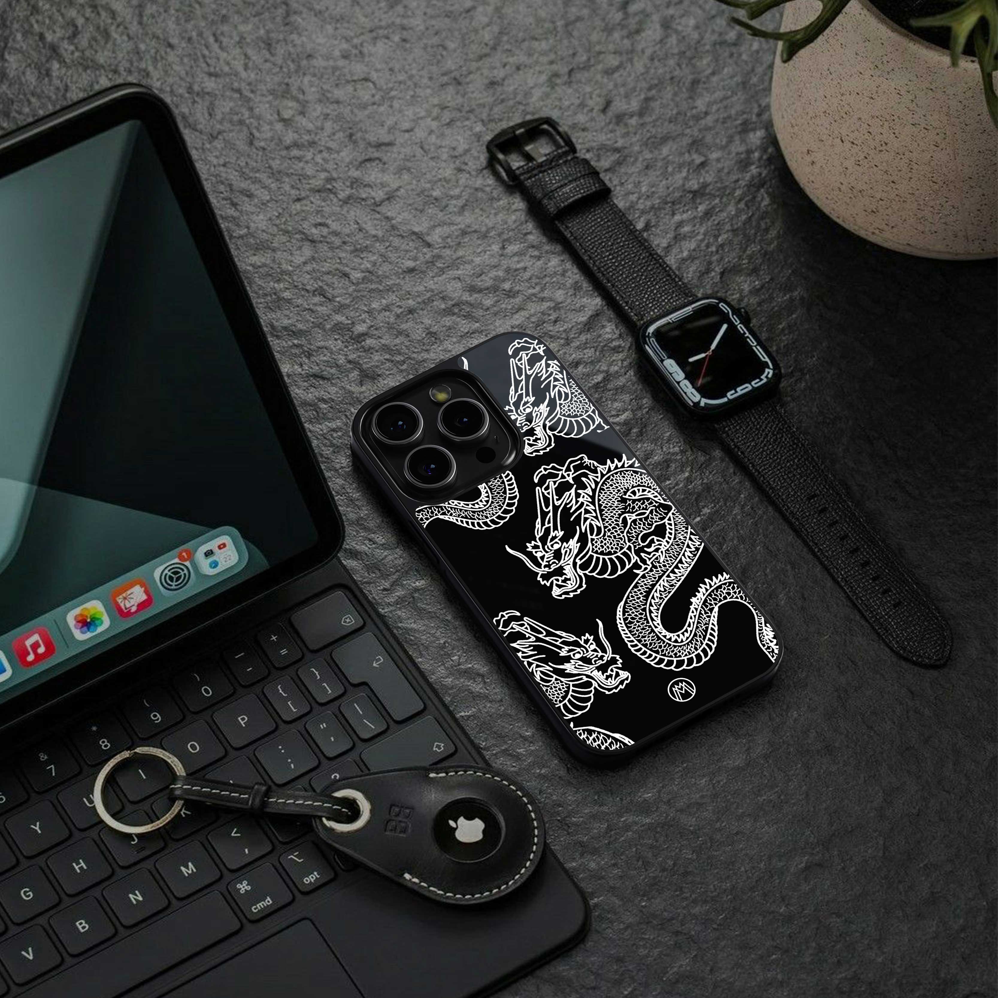 dragons back phone cover | glass case for samsung galaxy s25